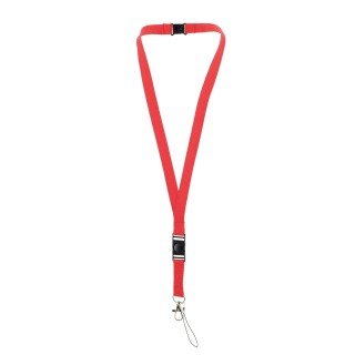 Lanyard cinta porta acreditación con cierre de seguridad